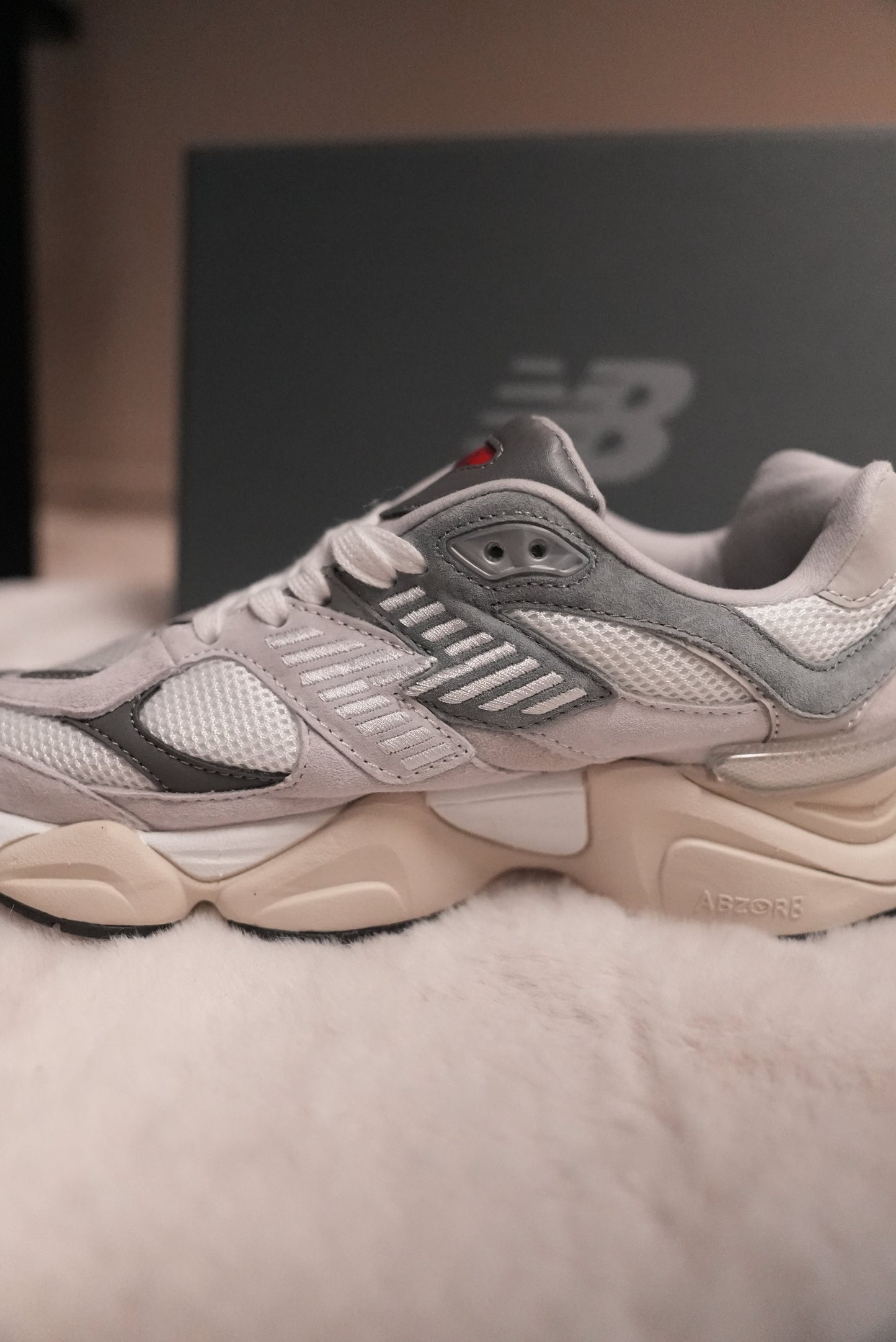 New balance 9060 grijs&wit