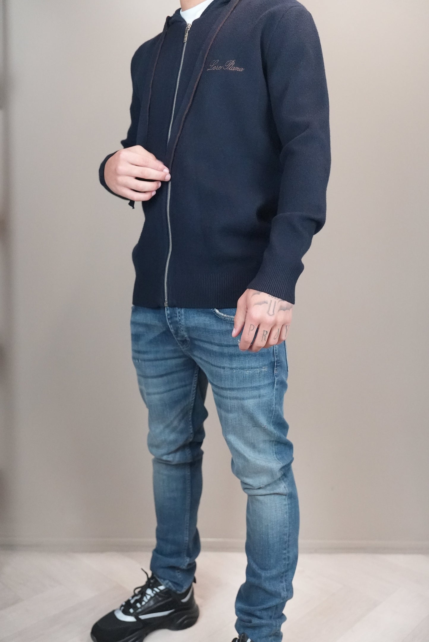 Loro piana vest blauw