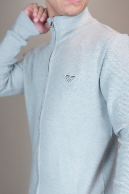 Prada vest grijs logo borst