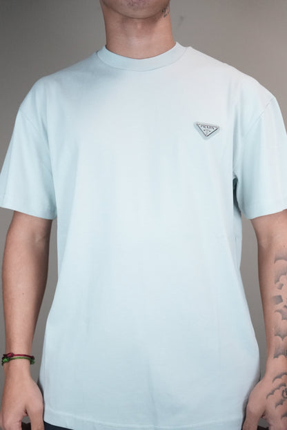 Prada shirt wit logo borst