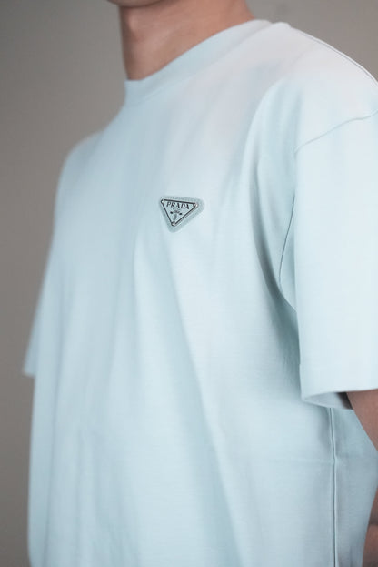 Prada shirt wit logo borst