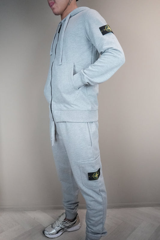 Stone island trainingspak grijs