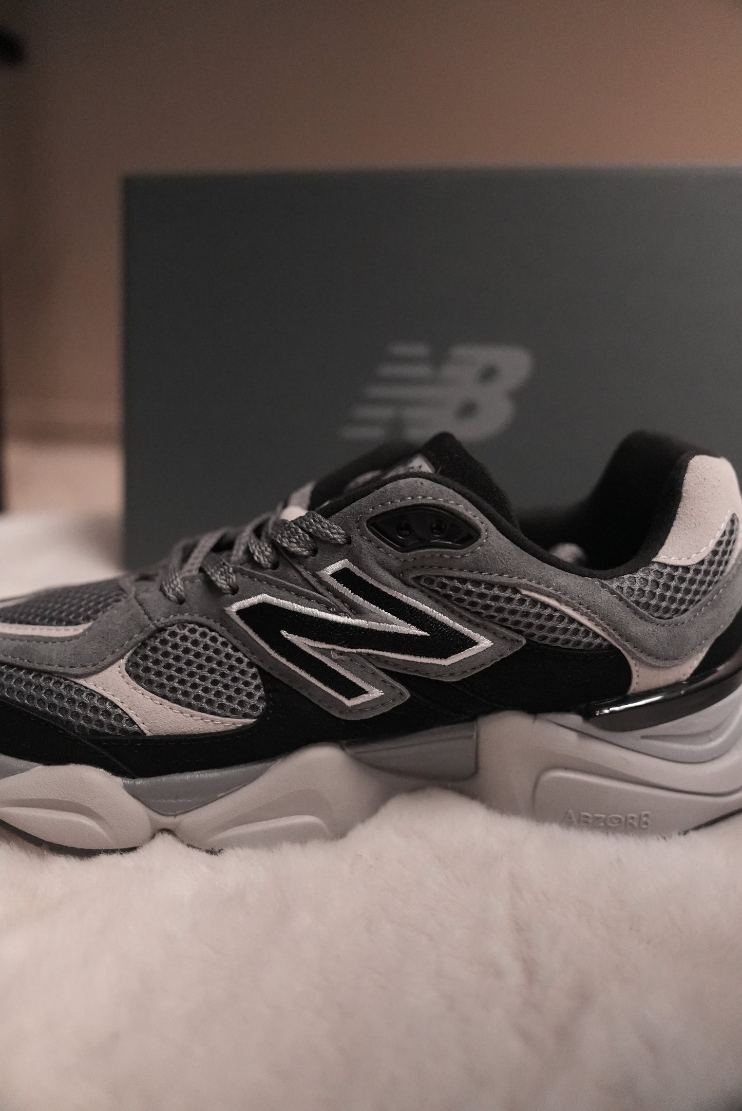 New balance 9060 grijs&zwart