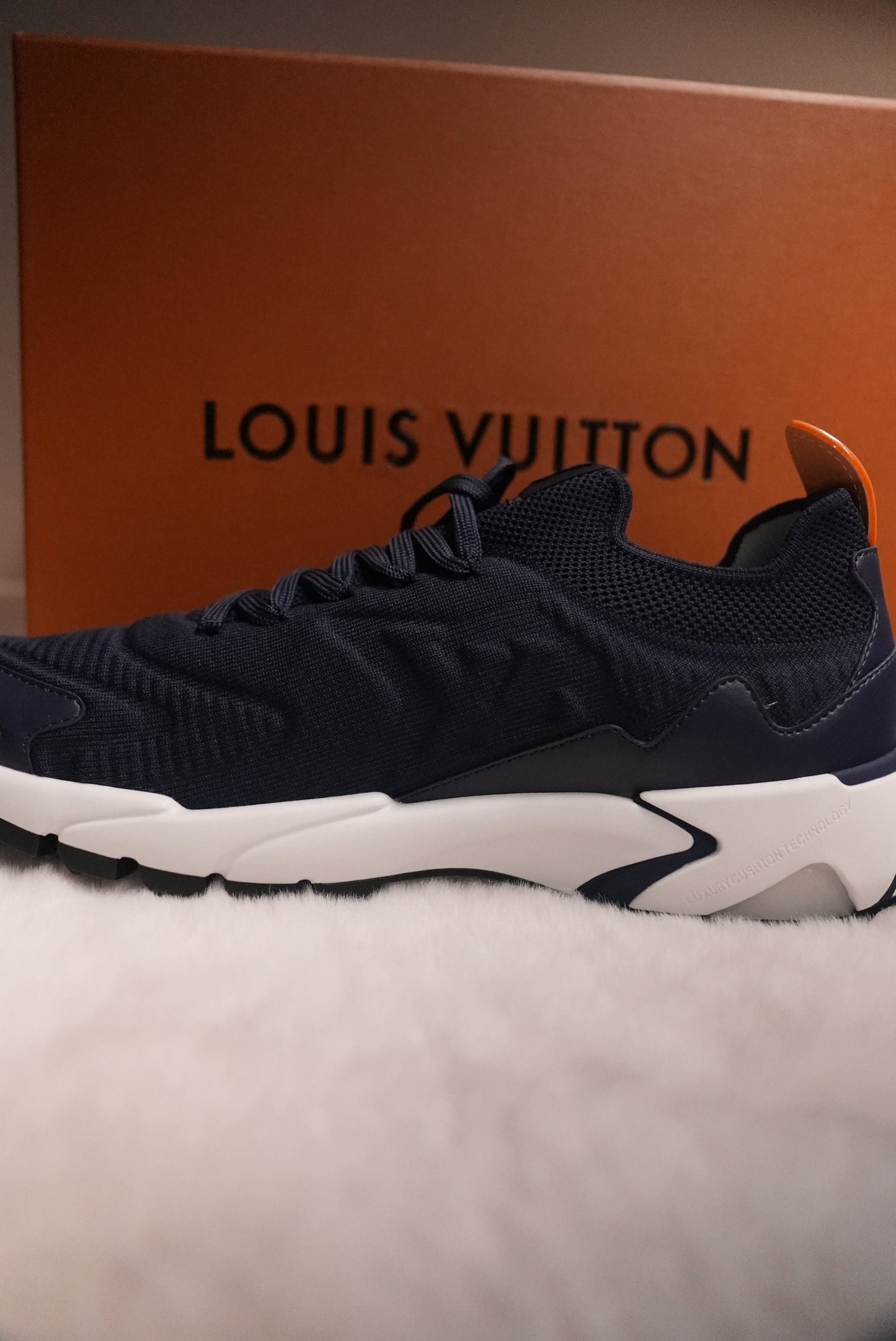 LV Runner Tatic Sneaker Bleu&White