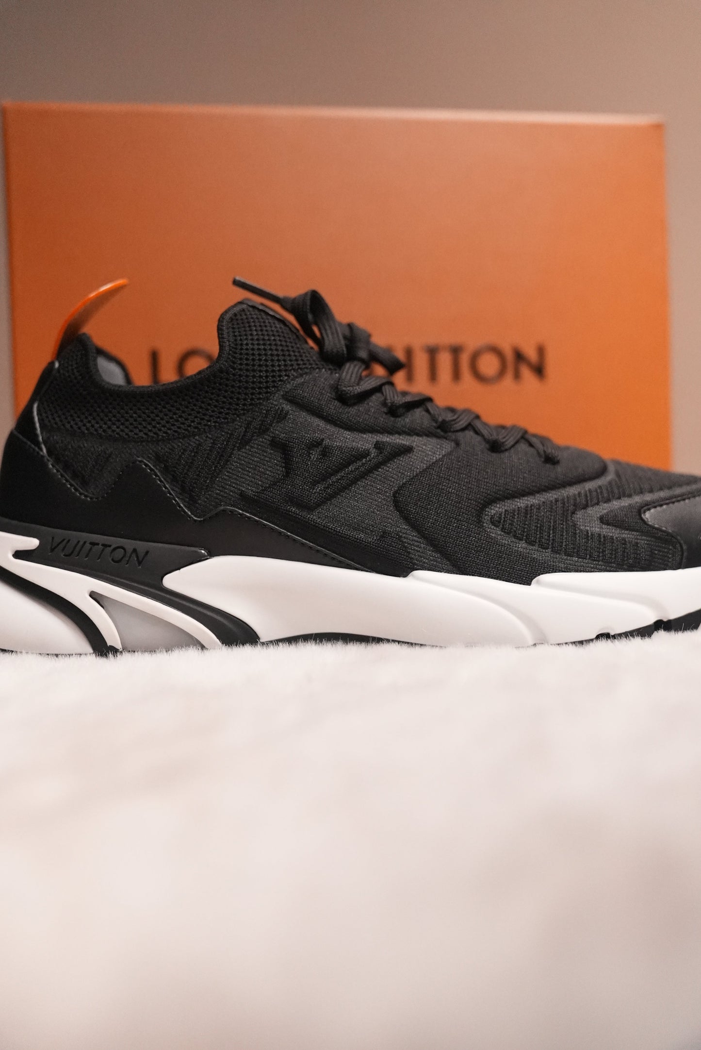 LV Runner Tatic Sneaker Zwart&wit