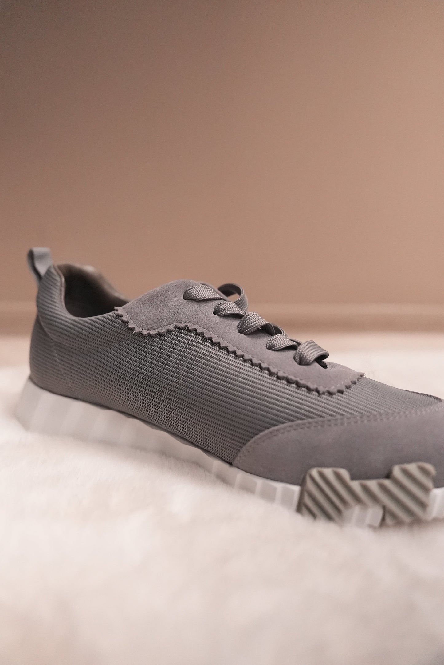 hermes Bouncing sneaker grijs&blauw