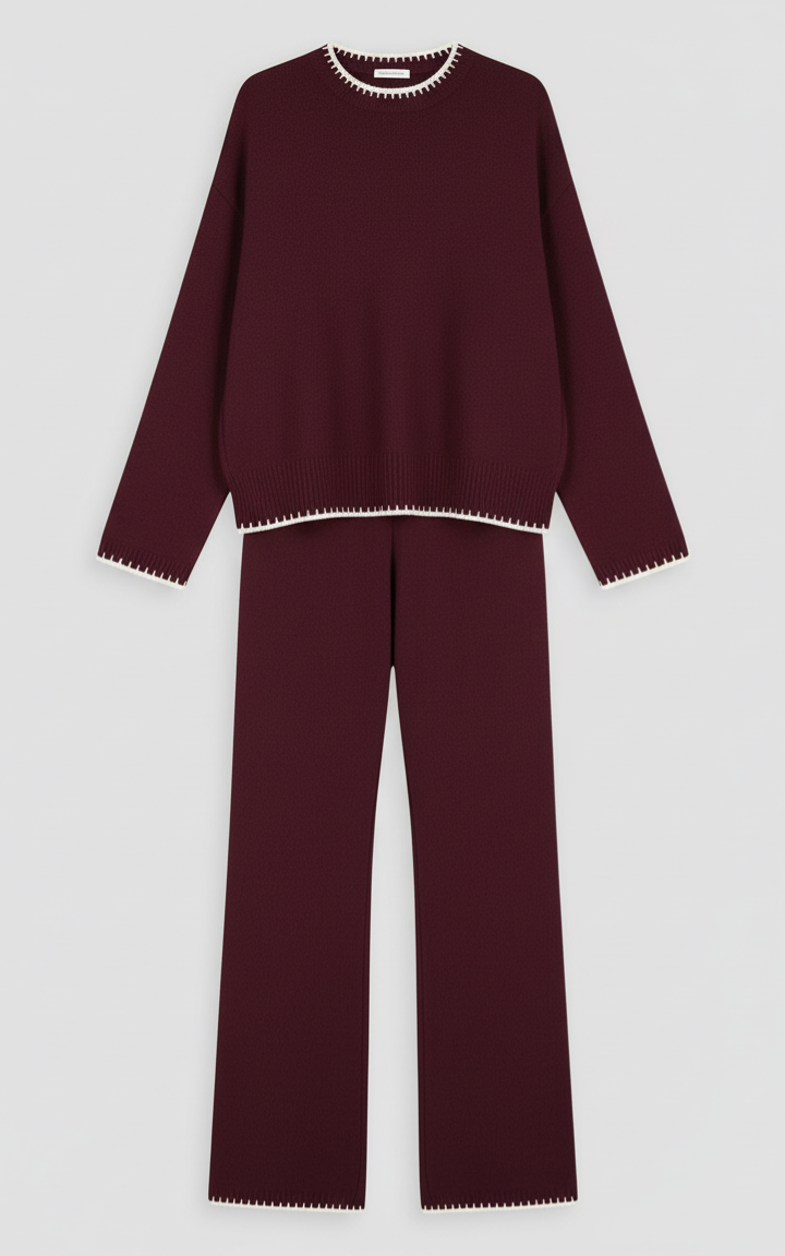 Luksus Two-Piece Lounge Sæt – Comfort Chic