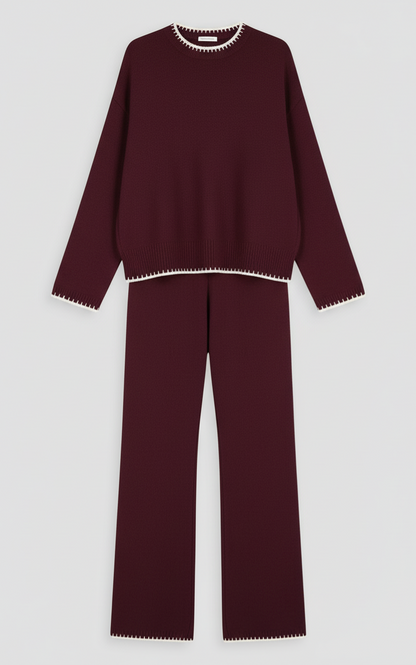 Luksus Two-Piece Lounge Sæt – Comfort Chic