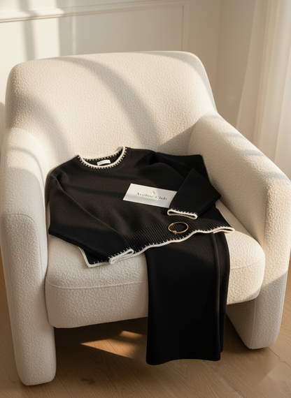 Luksus Two-Piece Lounge Sæt – Comfort Chic