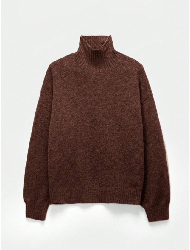 Vinter Luxe Rullekrave – Cozy Chic i Cremehvid